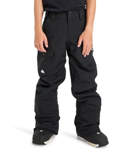 Quiksilver Spodnie śniegowe spodnie użytkowe dziecięce chłopięce czarne 10