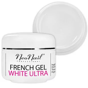 Neonail Żel French biały-ultra 15ml - Żele do paznokci - miniaturka - grafika 1