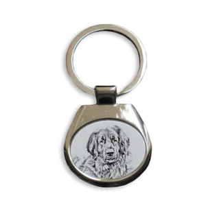 Leonberger Brelok ze zdjęciem i grawerem - Breloki - miniaturka - grafika 1
