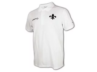 Koszulki męskie - Craft Męska koszulka polo Core Blend M, biały, XXL - grafika 1