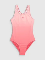 Stroje kąpielowe dla dziewczynek - 4F nowość Dziewczęcy strój kąpielowy jednoczęściowy 4FJRSS25USWSF115-91A Wielokolorowy Roz. 146/152 - miniaturka - grafika 1