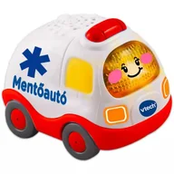 Chodziki - V-tech baby: Toot-Toot - Samochodzik ratunkowy w języku węgierskim - miniaturka - grafika 1