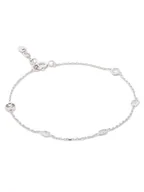 Bransoletki - Michael Kors Bransoletka MKC1716CZ040 Srebrny - miniaturka - grafika 1