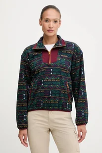 Columbia bluza outdoorowa Sequoia Grove damska kolor bordowy wzorzysta 2136204 - Bluzy damskie - miniaturka - grafika 1
