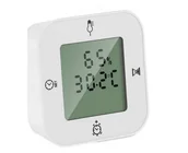 Elektroniczne nianie i monitory oddechu - Yoko Babycare Monitor 3w1 - monitor temperatury, wilgotności z funkcja pomiaru czasu - miniaturka - grafika 1