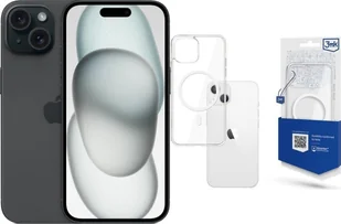 Apple iPhone 15 5G 128GB Dual Sim Czarny - Telefony komórkowe - miniaturka - grafika 2