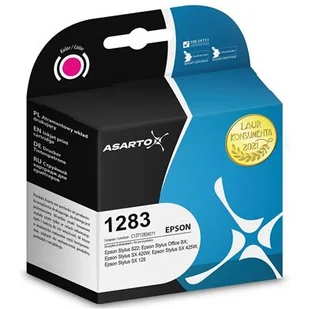 Asarto Tusz do Epson 1283 | C13T12834012 | 176 str. | magenta - Tusze zamienniki - miniaturka - grafika 2