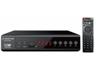Elektronika OUTLET - OUTLET - Tuner TV MANTA DVBT025PRO DVBT2/HEVC H.265 - miniaturka - grafika 1