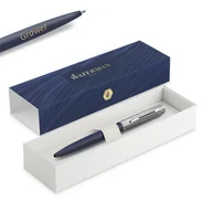 Zestawy piśmiennicze - Długopis Waterman Allure Deluxe Blue z grawerem - miniaturka - grafika 1