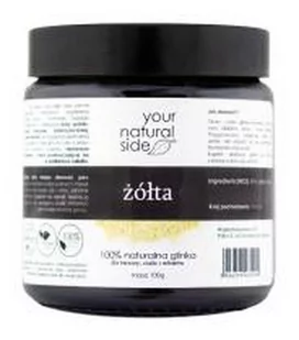 Your Natural Side Glinka żółta 100% naturalna 100g - Maseczki do twarzy - miniaturka - grafika 3