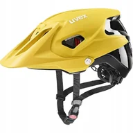 Kaski rowerowe - Kask Rowerowy Uvex Quatro Integrale 56-61cm Żółty - miniaturka - grafika 1