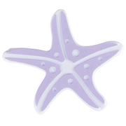 Dywaniki łazienkowe - Wenko Antypoślizgowe naklejki maty do wanny lub brodzika 5 sztuk kształt rozgwiazdy z przyssawkami plastik kolor fioletowy B07C9NPF5J - miniaturka - grafika 1