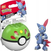Klocki - Mega Construx Pokemon Klocki Sneasel + Friend Ball - miniaturka - grafika 1
