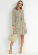 Sukienki - Miętowa Sukienka Phaenelaia - miniaturka - grafika 1