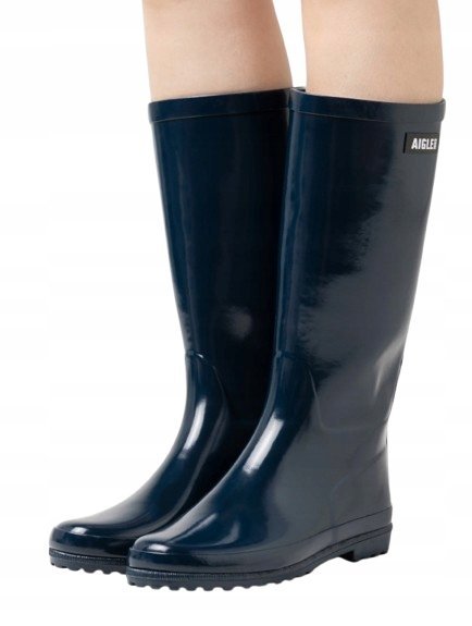 AIGLE DAMSKIE KALOSZE WSUWANE GRANATOWE 3 39 1J8A