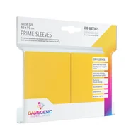 Akcesoria do gier planszowych - Koszulki Gamegenic Prime Ccg 64x89 mm żółte - miniaturka - grafika 1