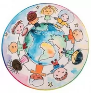 Dywany - Dywan dziecięcy Obsession JUNO JUN477 world koło - miniaturka - grafika 1
