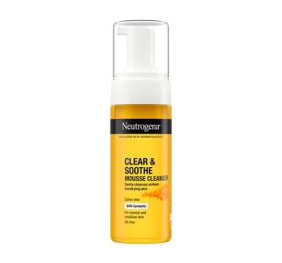 NEUTROGENA CLEAR AND SOOTHE PIANKA DO MYCIA DO TWARZY 150ML - Pianki do mycia twarzy - miniaturka - grafika 1