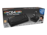 Konsole i gry retro - Konsola PLAION The C64 mini - Black Edition Czarny - miniaturka - grafika 1