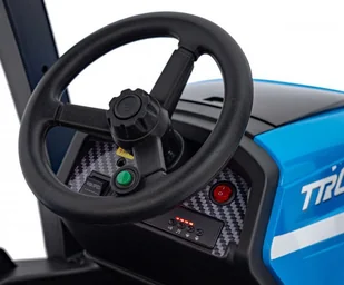 Traktor BLAST Z Przyczepką Niebieski - Pojazdy elektryczne dla dzieci - miniaturka - grafika 30