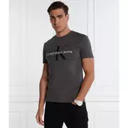 Koszulki męskie - CALVIN KLEIN JEANS T-shirt | Slim Fit - miniaturka - grafika 1