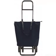 Torby i wózki na zakupy - Wózek na zakupy Rolser Logic 2+2 Mini Bag Plus MF Marengo SKŁADANY - miniaturka - grafika 1