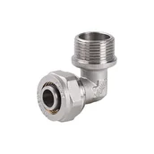 Łączniki, trójniki, kształtki - Pex Kolano skręcane GZ 20 mm x 3/4" - miniaturka - grafika 1