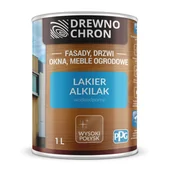 Lakiery do drewna - Lakier Alkilak połysk 1 l Drewnochron - miniaturka - grafika 1