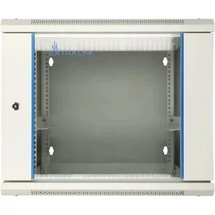 ExtraLink Szafa 9U 600X600 AZH WALL-MOUNTED RACKMOUNT CABINET SWING TYPE GRAY EX.12950 [12105552] - Szafy rack - miniaturka - grafika 2