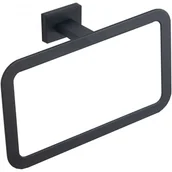 Wieszaki łazienkowe - Mexen Arno Wieszak Ścienny Na Ręczniki Czarny - miniaturka - grafika 1