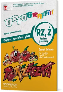 Operon Ortograffiti RZ Ż poziom pierwszy zeszyt ćwiczeń - Danuta Chwastniewska - Podręczniki dla szkół podstawowych - miniaturka - grafika 1