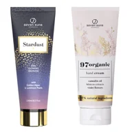 Balsamy i kremy do opalania - 7suns Stardust Bronzer Rozświetlający 250ml + Krem Do Rąk 75ml - miniaturka - grafika 1