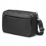 Plecaki - PUCCINI Plecak Damski Męski Miejski Na Jedno Ramię Sling Bag Czarny TM249-1 - miniaturka - grafika 1