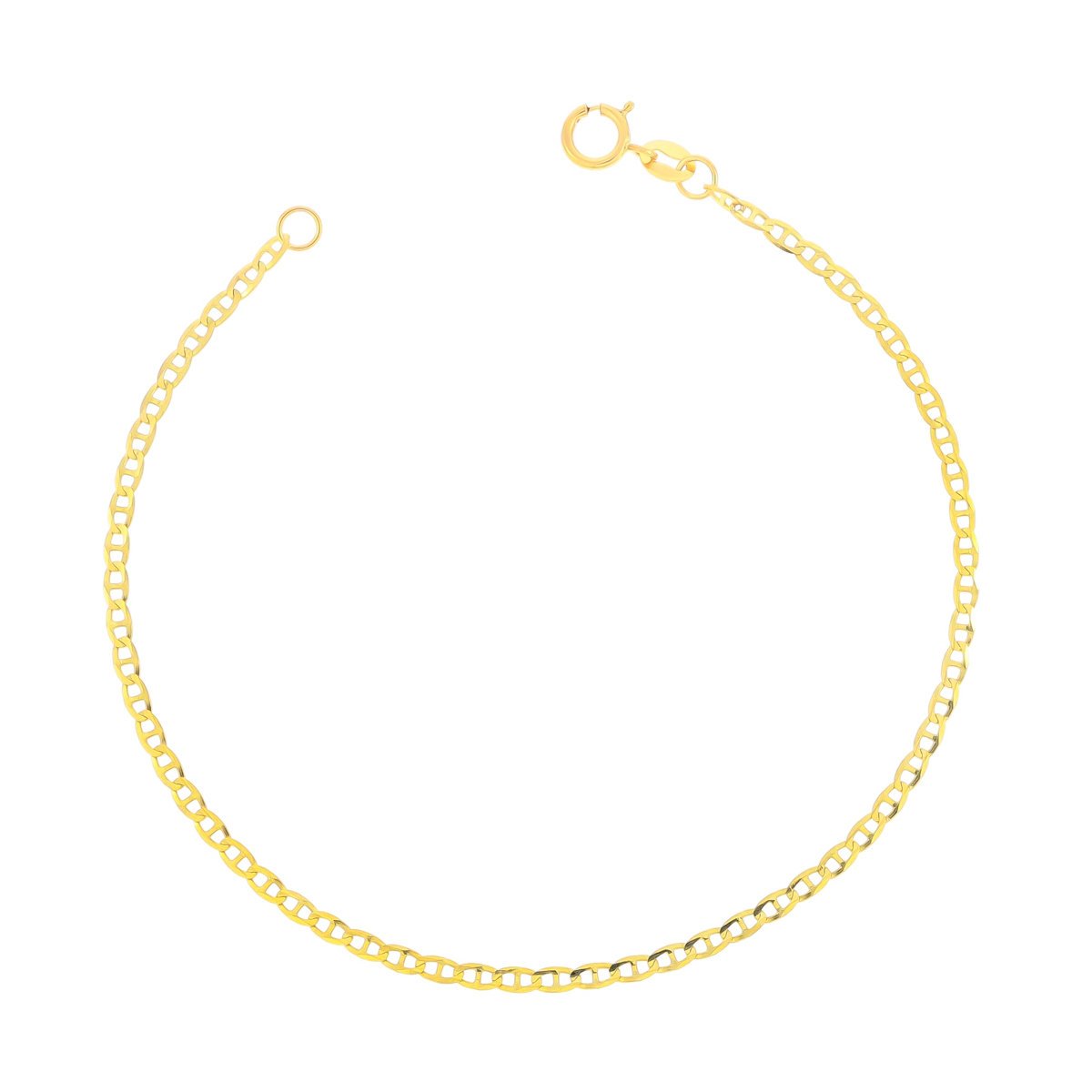 Złota bransoletka pełna gucci 19 cm pr. 333