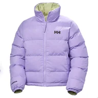 Kurtki damskie - Damska Kurtka ocieplana HELLY HANSEN W YU 23 REVERSIBLE PUFFER 54061_699 – Fioletowy - miniaturka - grafika 1