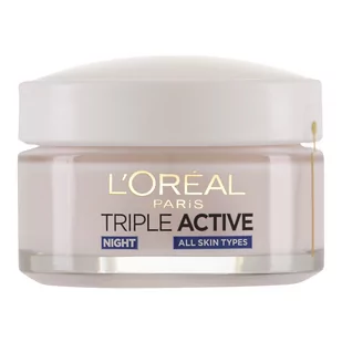 L'Oréal Paris Triple Active Comforting Night Moisturising Care All Skin Types (50ml) - Kremy do twarzy - miniaturka - grafika 1