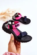 Buty dla dziewczynek - Sandałki Dziecięce Multikolor Lee Cooper LCW-22-34-0951 - Zazoo - miniaturka - grafika 1
