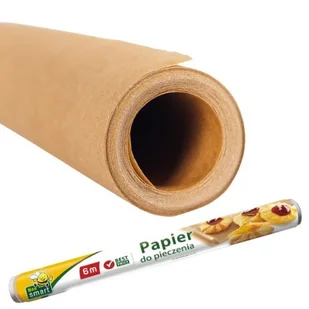 Papier pergamin do pieczenia nieprzywierający 6m - Folia, papier śniadaniowy, serwetki - miniaturka - grafika 1
