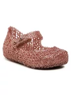 Buty dla dziewczynek - Melissa Półbuty Mini Campana Papel Bb 32995 Różowy - miniaturka - grafika 1