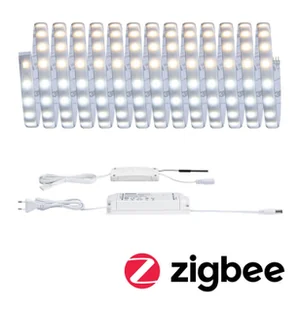 Paulmann MaxLED 500 zestaw podstawowy IP44 CCT ZigBee 5m - Taśmy LED - miniaturka - grafika 1