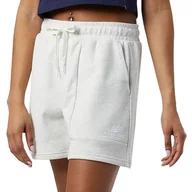 Spodnie sportowe damskie - Spodenki New Balance WS23500SAH - szare - miniaturka - grafika 1
