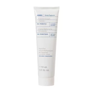 Korres Greek Yoghurt kremowy żel do mycia twarzy z probiotykami 150ml - Żele do mycia twarzy - miniaturka - grafika 1