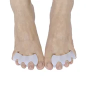 Pielęgnacja stóp - Separatory żelowe na trzy palce osłony na palce młotkowate - miniaturka - grafika 1