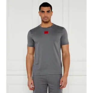 HUGO T-shirt Diragolino212 Regular Fit - Koszulki męskie - miniaturka - grafika 1