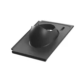 Akcesoria i części do okapów - VILPE Przejście dachowe EVO czarny - miniaturka - grafika 1