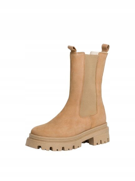 TAMARIS BOTKI BRĄZOWE SKÓRZANE DAMSKIE 36 J3A