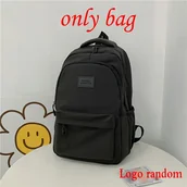 Inne - TEMU Elegancki Plecak z Nylonu w Jednolitym Kolorze dla Kobiet - Regulowane Paski, Duża Pojemność, Idealny do Szkoły i Podróży, Dostępny w Kolorach - miniaturka - grafika 1