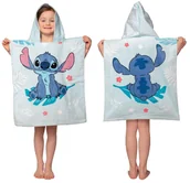 Okrycia kąpielowe dla dzieci - LILO I STITCH Ręcznik DZIECIĘCY z Kapturem PONCHO Okrycie po Kąpieli Basen PLAŻA - miniaturka - grafika 1