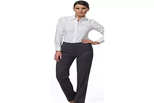 Spodnie damskie - SIGGI - Spodnie damskie do recepcji"Alissa" wykonane z poliestru 90% i wiskozy 10%. Dwie kieszenie w talii. różne kolory - grafika 1