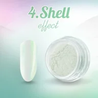 Ozdoby do paznokci - Allepaznokcie Pyłek do paznokci Shell Effect 1 g Nr 4 - miniaturka - grafika 1